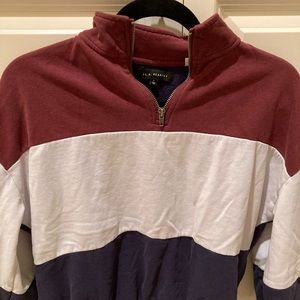 PacSun Color Block Quarter Zip